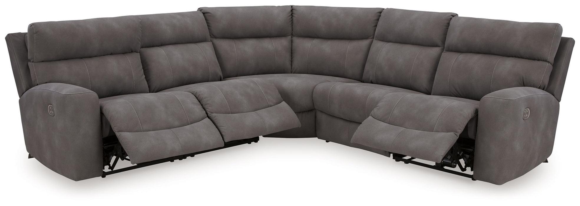 Next-Gen Durapella - Reclining Sectional – Reclining Sectionals by Signature Design by Ashley® at Furniture Wholesale Plus , Nashville furniture store
