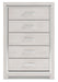 Altyra - Five Drawer Chest - White – Accent Chests by Signature Design by Ashley® at Furniture Wholesale Plus , Nashville furniture store