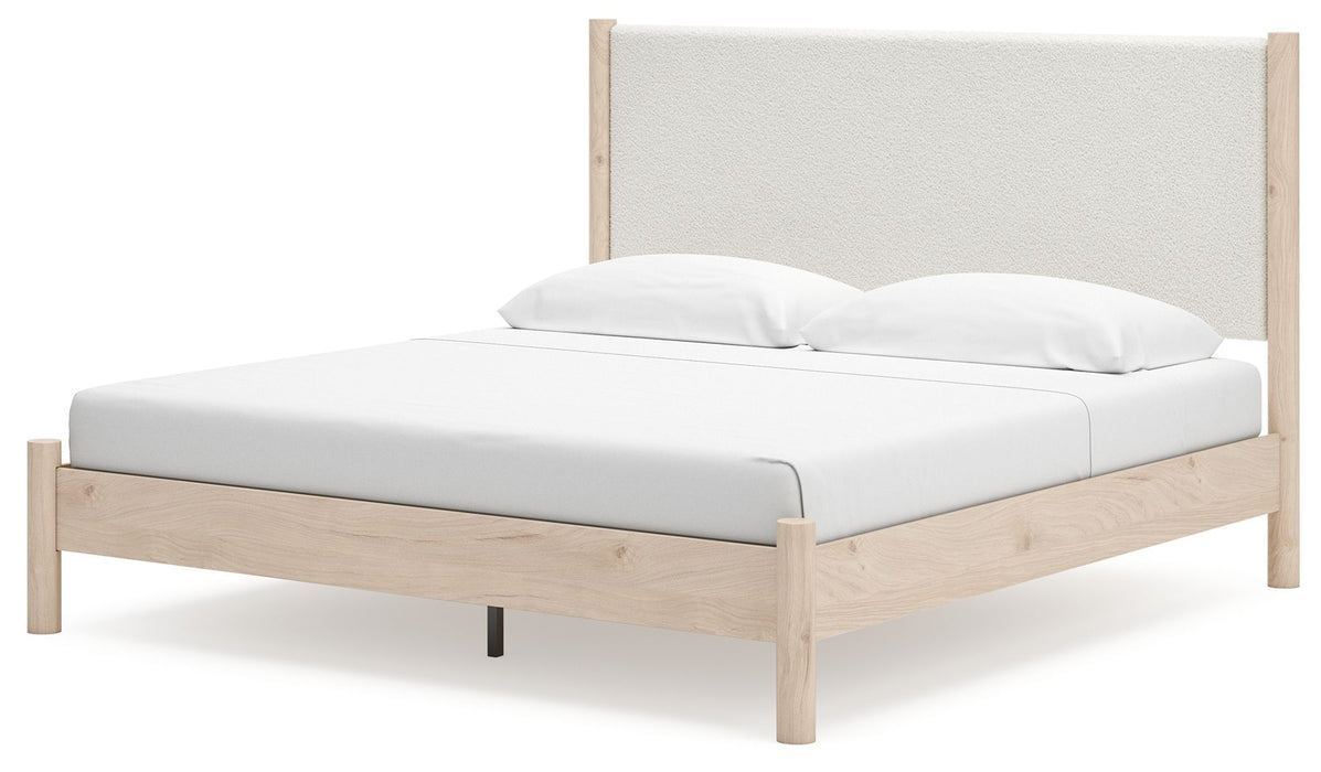 Cadmori - Upholstered Panel Bed – Upholstered Beds by Signature Design by Ashley® at Furniture Wholesale Plus , Nashville furniture store