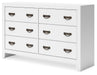 Binterglen - Dresser - White – Dressers by Signature Design by Ashley® at Furniture Wholesale Plus , Nashville furniture store