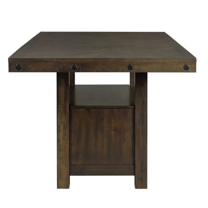 Colorado - Counter Table - Charcoal – Counter Tables by Elements International at Furniture Wholesale Plus , Nashville furniture store