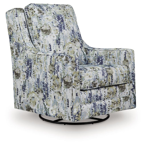 Dustinford - Swivel Glider Accent Chair - Multi – Swivel Glider Chairs by Signature Design by Ashley® at Furniture Wholesale Plus , Nashville furniture store