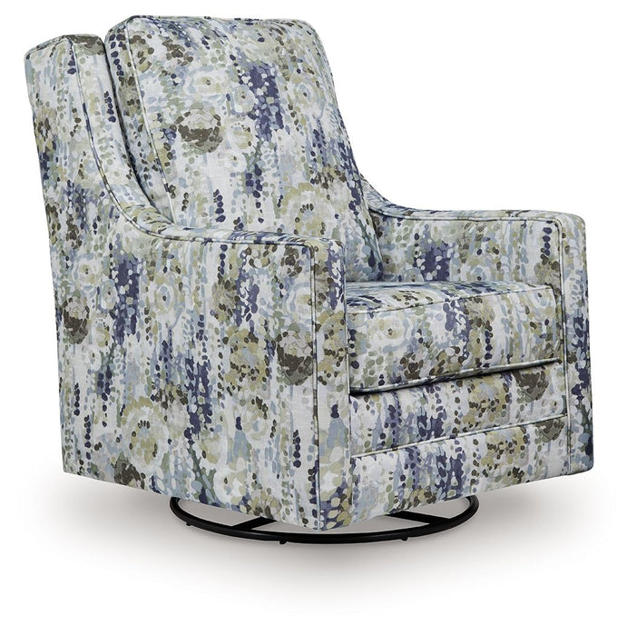 Dustinford - Swivel Glider Accent Chair - Multi – Swivel Glider Chairs by Signature Design by Ashley® at Furniture Wholesale Plus , Nashville furniture store