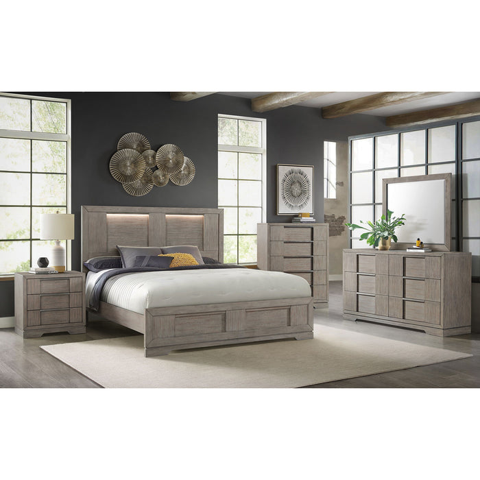 Kelis - Panel Bed With LED – Panel Beds by Elements International at Furniture Wholesale Plus , Nashville furniture store