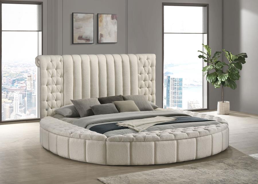 Sonya - Upholstered Round Storage Bed - Premium Storage Beds from Coaster Fine Furniture - Just $1399! Shop now at Furniture Wholesale Plus  We are the best furniture store in Nashville, Hendersonville, Goodlettsville, Madison, Antioch, Mount Juliet, Lebanon, Gallatin, Springfield, Murfreesboro, Franklin, Brentwood