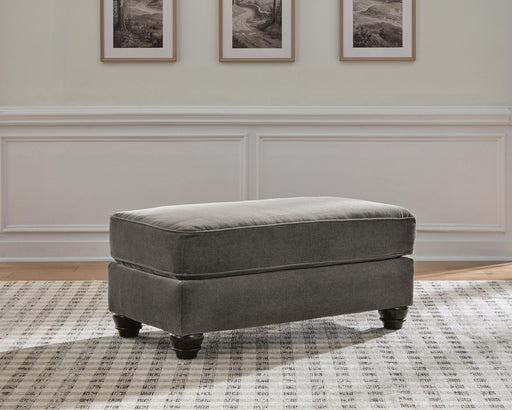 Tallow Creek - Ottoman - Shadow – Upholstered Ottomans by Signature Design by Ashley® at Furniture Wholesale Plus , Nashville furniture store
