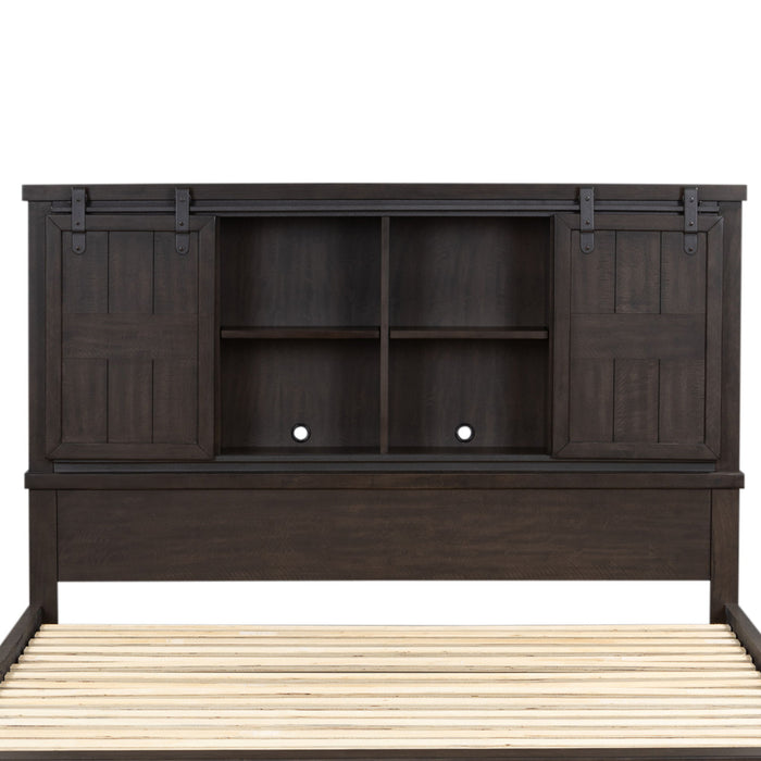 Thornwood Hills - Headboard – Bookcase Headboards by Liberty Furniture at Furniture Wholesale Plus , Nashville furniture store