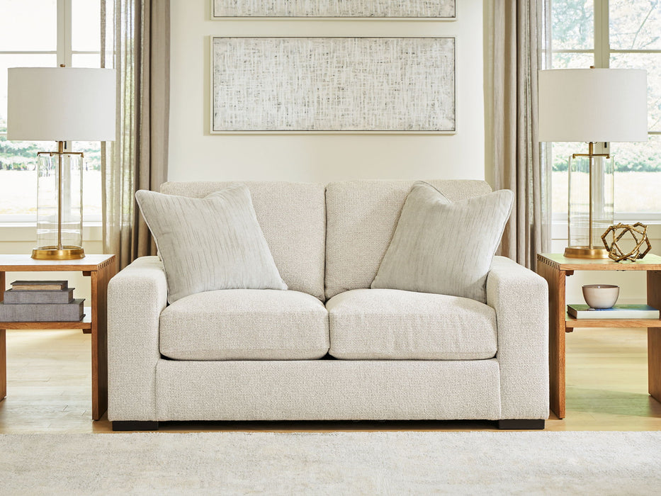 Conlee-Pike - Loveseat - Linen – Stationary Loveseats by Signature Design by Ashley® at Furniture Wholesale Plus , Nashville furniture store