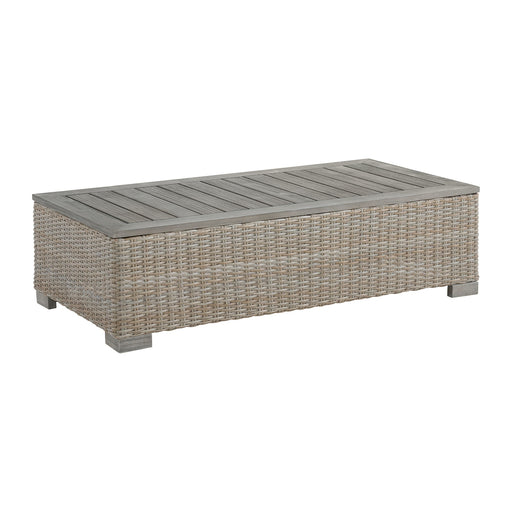 Ollie - Rectangular Coffee Table - Tan – Coffee Tables by Elements International at Furniture Wholesale Plus , Nashville furniture store