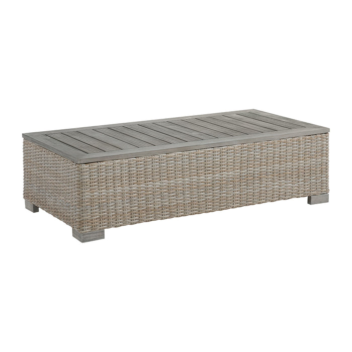 Ollie - Rectangular Coffee Table - Tan – Coffee Tables by Elements International at Furniture Wholesale Plus , Nashville furniture store