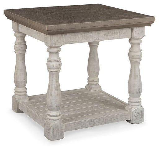 Havalance - Rectangular End Table - Gray / White – End Tables by Signature Design by Ashley® at Furniture Wholesale Plus , Nashville furniture store