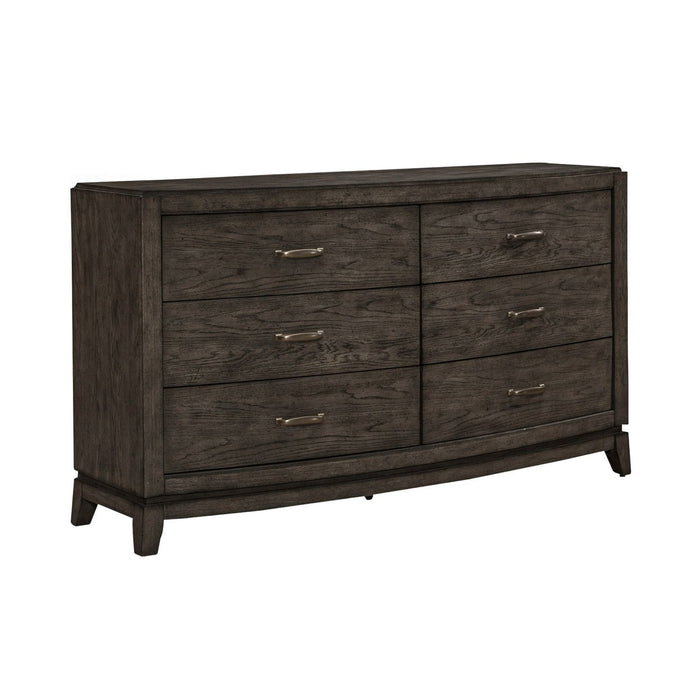 Avalon - 6 Drawer Dresser – Dresser & Mirror by Liberty Furniture at Furniture Wholesale Plus , Nashville furniture store