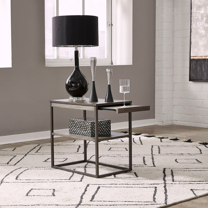 Jamestown - Chair Side Table - Tobacco – Chair Side Tables by Liberty Furniture at Furniture Wholesale Plus , Nashville furniture store