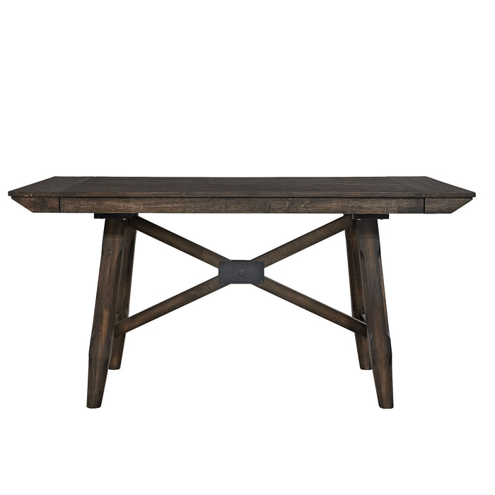 Double Bridge - Gathering Table - Dark Chestnut – Counter Tables by Liberty Furniture at Furniture Wholesale Plus , Nashville furniture store