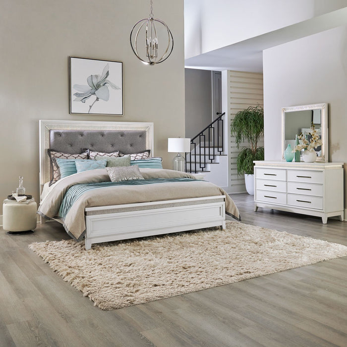 Reflections - Upholstered Bedroom Set – 3 Piece Bedroom Sets by Liberty Furniture at Furniture Wholesale Plus , Nashville furniture store