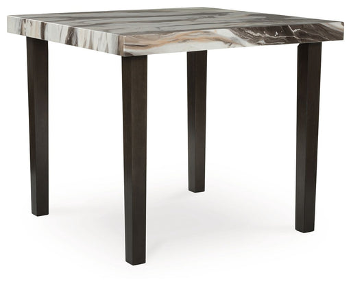 Jeshina - Square Dining Room Counter Table - Dark Brown / Beige – Counter Tables by Signature Design by Ashley® at Furniture Wholesale Plus , Nashville furniture store