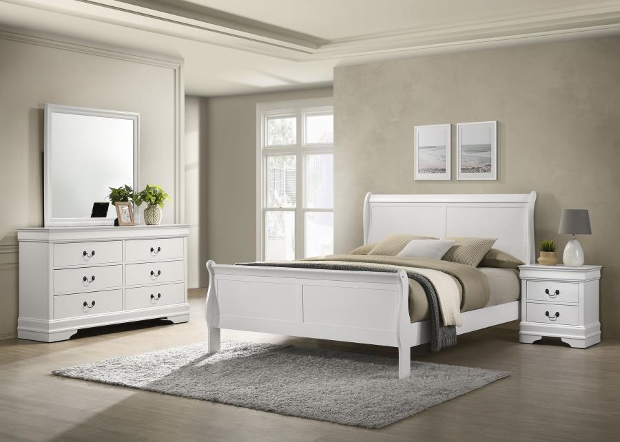 Louis Philippe - Bedroom Set – 4 Piece Bedroom Sets by Coaster Fine Furniture at Furniture Wholesale Plus , Nashville furniture store