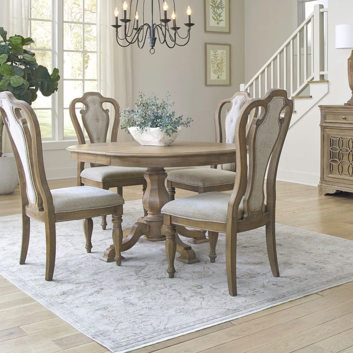 Magnolia Manor - Pedestal Table Set – 5 Piece Dining Room Sets by Liberty Furniture at Furniture Wholesale Plus , Nashville furniture store