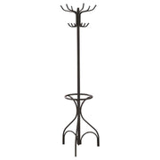 Kiefer - 12 Hook Freestanding Metal Coat Rack Hat Hanger - Black – Freestanding Coat Racks by CoasterEveryday at Furniture Wholesale Plus , Nashville furniture store