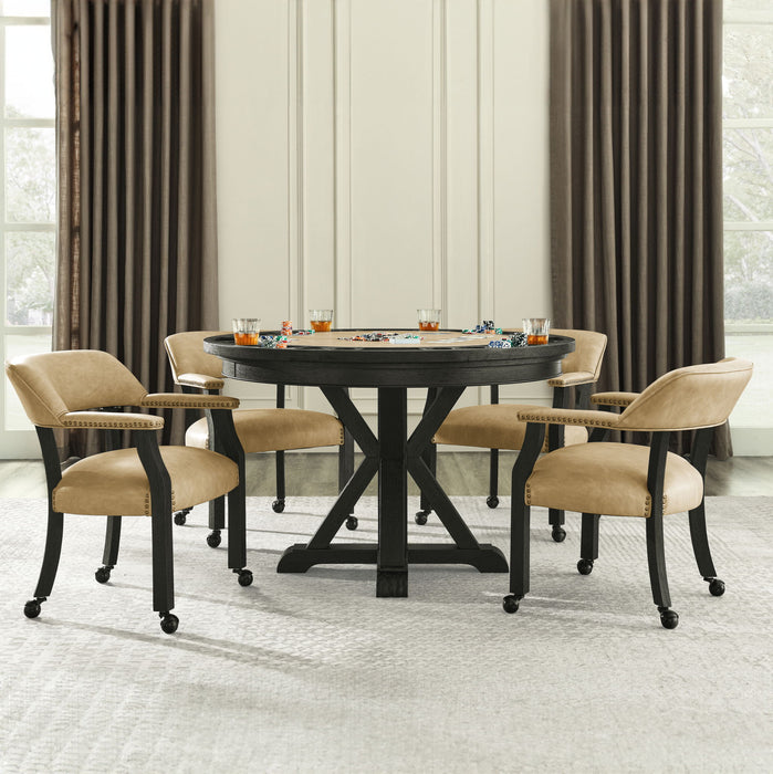 Rylie - Dining Set – 5 Piece Dining Room Sets by Steve Silver Furniture at Furniture Wholesale Plus , Nashville furniture store