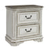 Magnolia Manor - 2 Drawer Night Stand – Accent Nightstands by Liberty Furniture at Furniture Wholesale Plus , Nashville furniture store