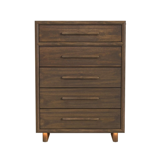 Brisbane - Chest With LED - Brown – Accent Chests by Elements International at Furniture Wholesale Plus , Nashville furniture store
