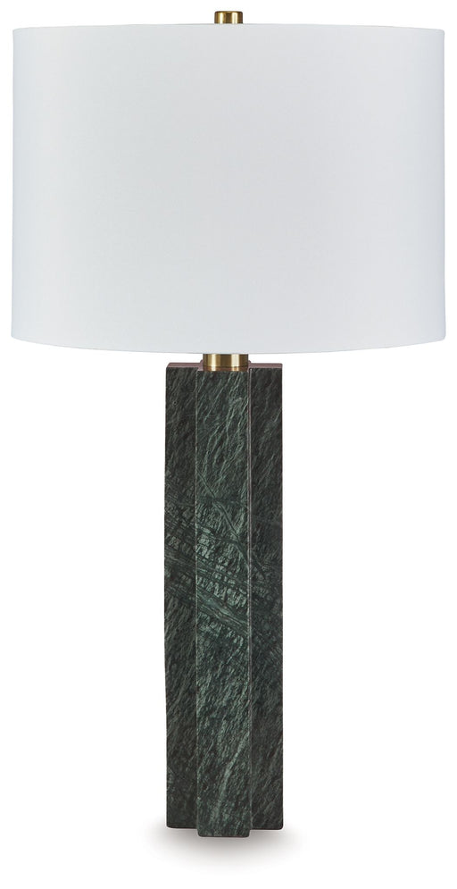 Keegan - Marble Table Lamp - Green – Table Lamps by Signature Design by Ashley® at Furniture Wholesale Plus , Nashville furniture store