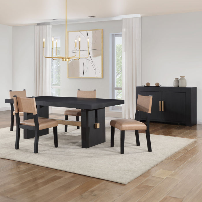 Aubrey - Dining Set – 7 Piece Dining Room Sets by Steve Silver Furniture at Furniture Wholesale Plus , Nashville furniture store