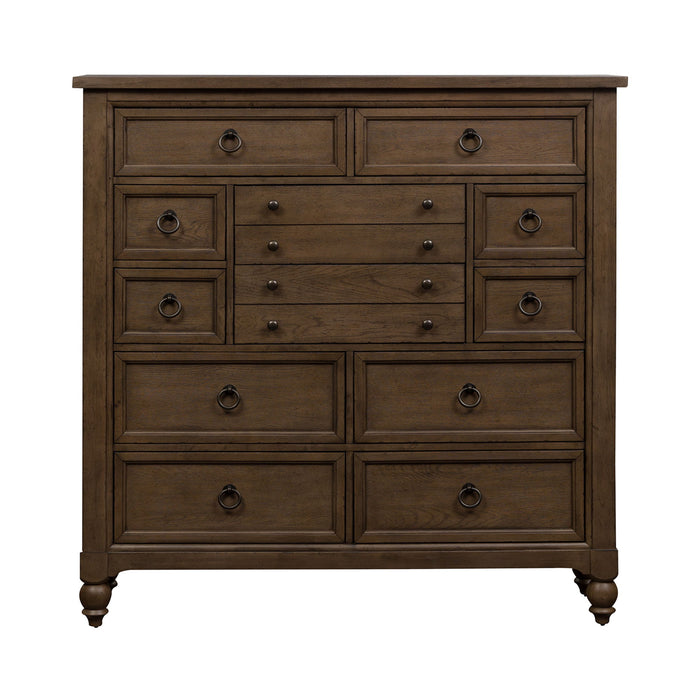 Americana Farmhouse - 12 Drawer Chesser – Dressers by Liberty Furniture at Furniture Wholesale Plus , Nashville furniture store