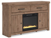 Garistyn - TV Stand With Fireplace Option – TV Stands by Signature Design by Ashley® at Furniture Wholesale Plus , Nashville furniture store