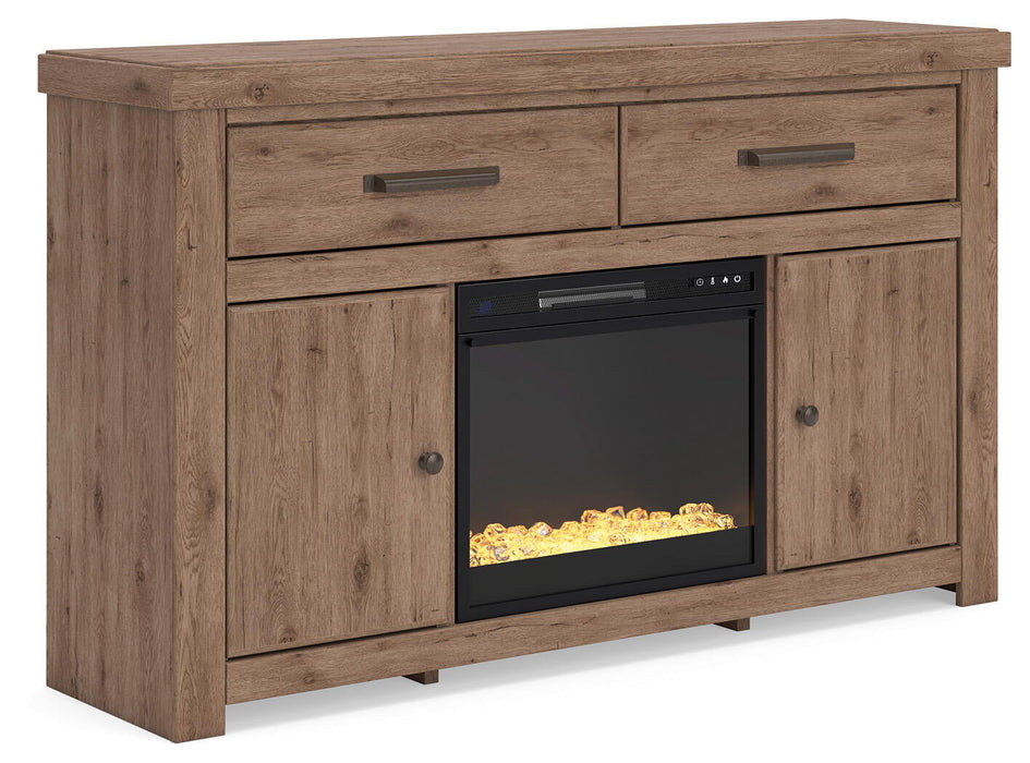 Garistyn - TV Stand With Fireplace Option – TV Stands by Signature Design by Ashley® at Furniture Wholesale Plus , Nashville furniture store