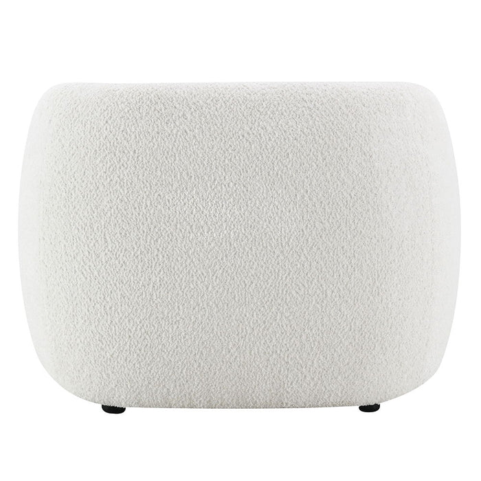 Lucifer - Chair - White Shimmer Chenille