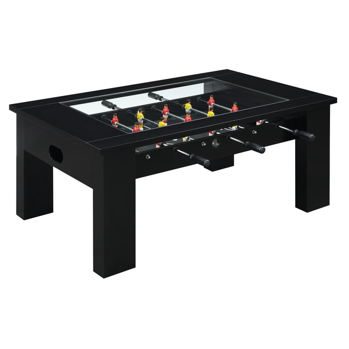 Giga - Foosball Table (Ssg-110601) - Black – Foosball Tables by Elements International at Furniture Wholesale Plus , Nashville furniture store