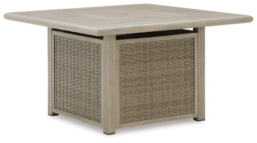 Cliff Trails - Square Fire Pit Table - Beige – Fire Pits by Signature Design by Ashley® at Furniture Wholesale Plus , Nashville furniture store