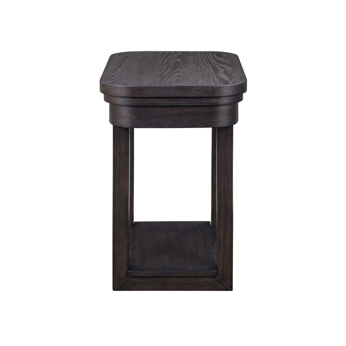 Weston - Chairside Table - Peppercorn – Chair Side Tables by Liberty Furniture at Furniture Wholesale Plus , Nashville furniture store