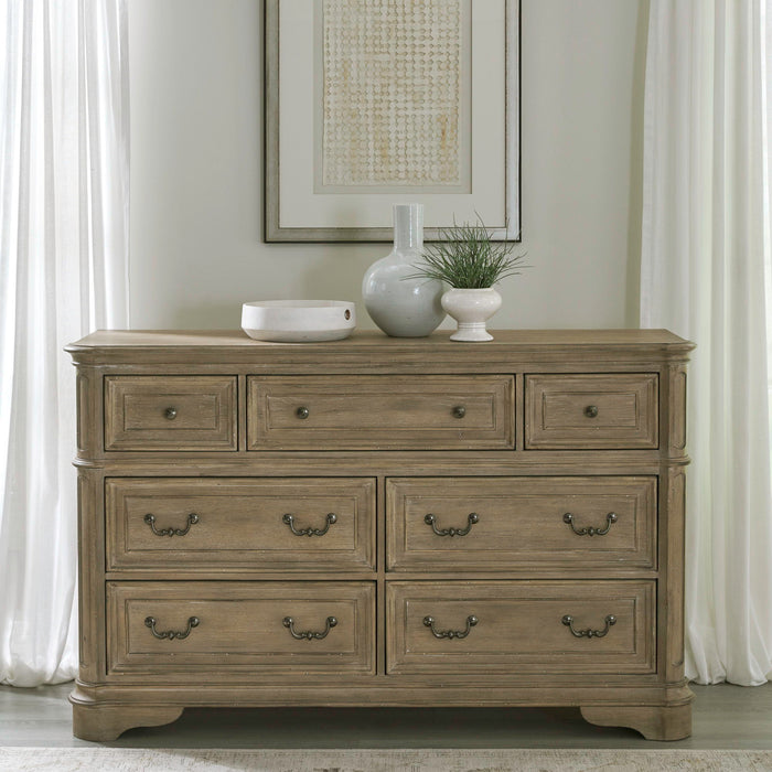 Magnolia Manor - Dresser – Dresser & Mirror by Liberty Furniture at Furniture Wholesale Plus , Nashville furniture store