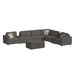 Options One - Living Room Set Sectional – 2 Piece Living Room Sets by Elements International at Furniture Wholesale Plus , Nashville furniture store