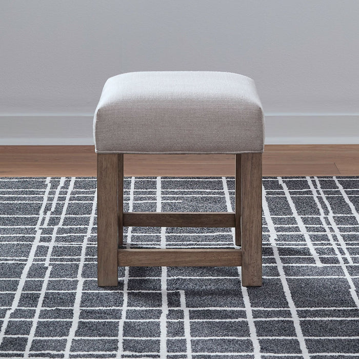 Corso - Upholstered Console Stool - Natural & Concrete – Counter Height (24"-27") by Liberty Furniture at Furniture Wholesale Plus , Nashville furniture store