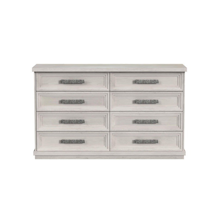 Avalanche - 8-Drawer Dresser - Antique White – Dressers by Elements International at Furniture Wholesale Plus , Nashville furniture store