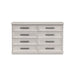 Avalanche - 8-Drawer Dresser - Antique White – Dressers by Elements International at Furniture Wholesale Plus , Nashville furniture store