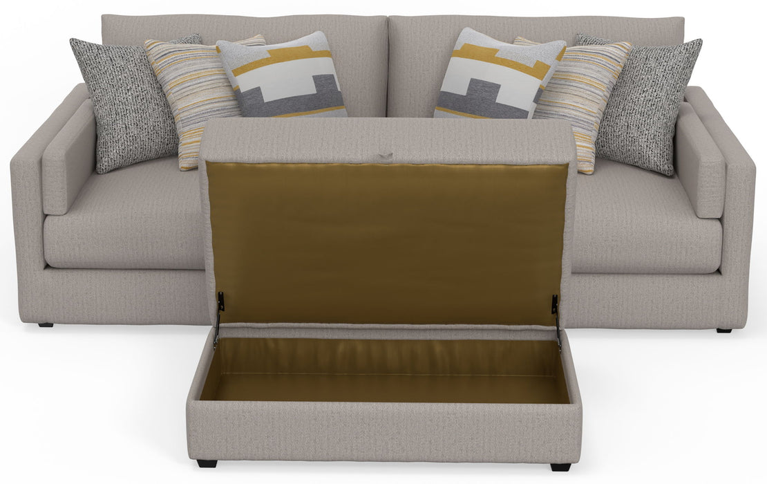 Trevor - Extra Deep Oversized Sofa With Included Storage Cocktail Ottoman – 2 Piece Living Room Sets by Jackson at Furniture Wholesale Plus , Nashville furniture store