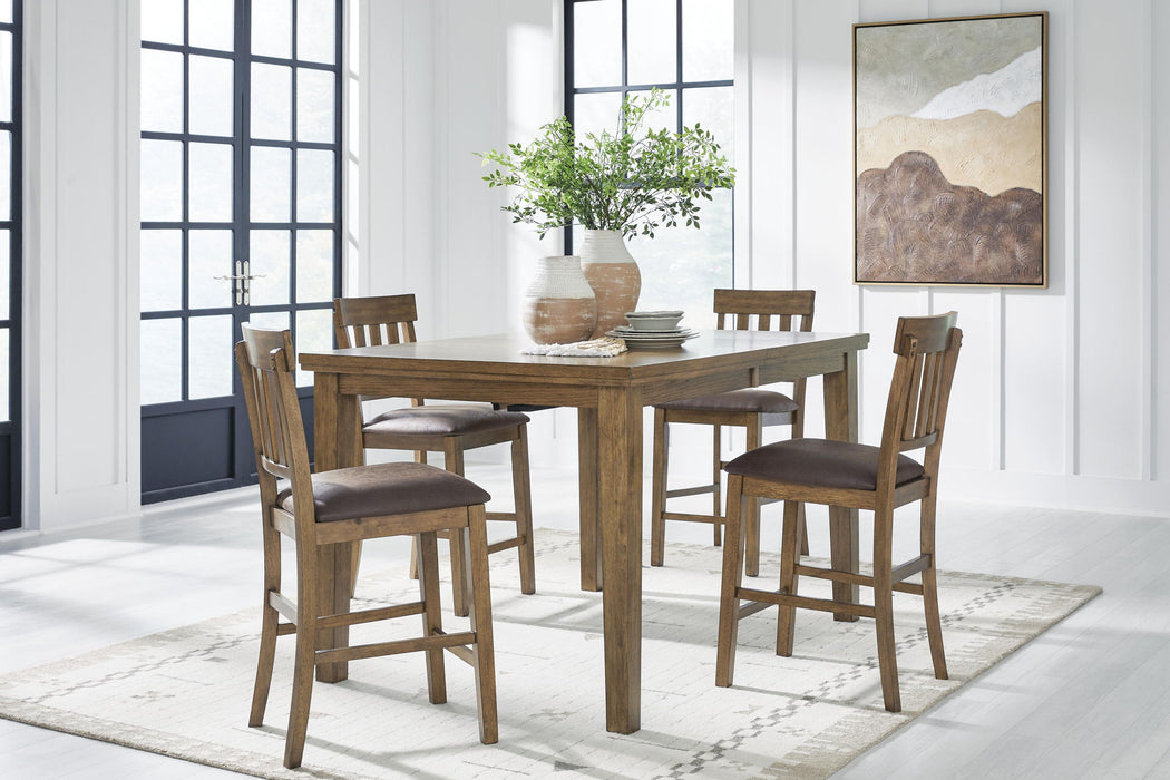 Urbinforte - Counter Height Extension Dining Table Set – 5 Piece Dining Room Sets by Signature Design by Ashley® at Furniture Wholesale Plus , Nashville furniture store