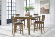 Urbinforte - Counter Height Extension Dining Table Set – 5 Piece Dining Room Sets by Signature Design by Ashley® at Furniture Wholesale Plus , Nashville furniture store