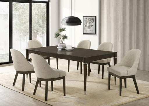 Reseda - Rectangular Dining Set - Premium 7 Piece Dining Room Sets from Coaster Fine Furniture - Just $1739! Shop now at Furniture Wholesale Plus  We are the best furniture store in Nashville, Hendersonville, Goodlettsville, Madison, Antioch, Mount Juliet, Lebanon, Gallatin, Springfield, Murfreesboro, Franklin, Brentwood