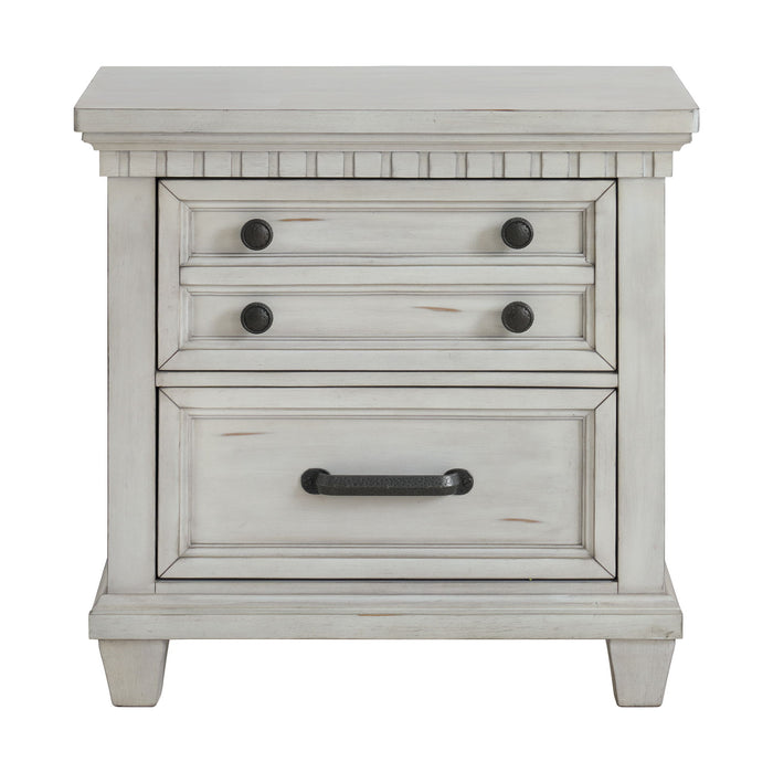 Mccoy - 2 Drawer Nightstand With USB – Nightstands w/ Charging Stations by Elements International at Furniture Wholesale Plus , Nashville furniture store