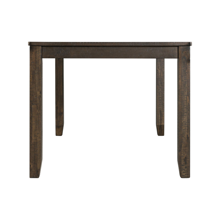 Brock - 7 Piece Dining Set (Table And Six Chairs) - Walnut – 7 Piece Dining Room Sets by Elements International at Furniture Wholesale Plus , Nashville furniture store