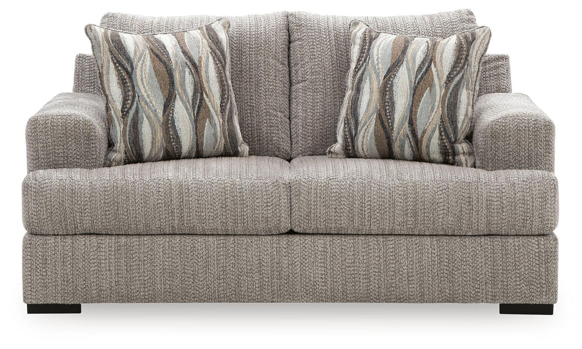 Lofwood - Loveseat – Stationary Loveseats by Signature Design by Ashley® at Furniture Wholesale Plus , Nashville furniture store