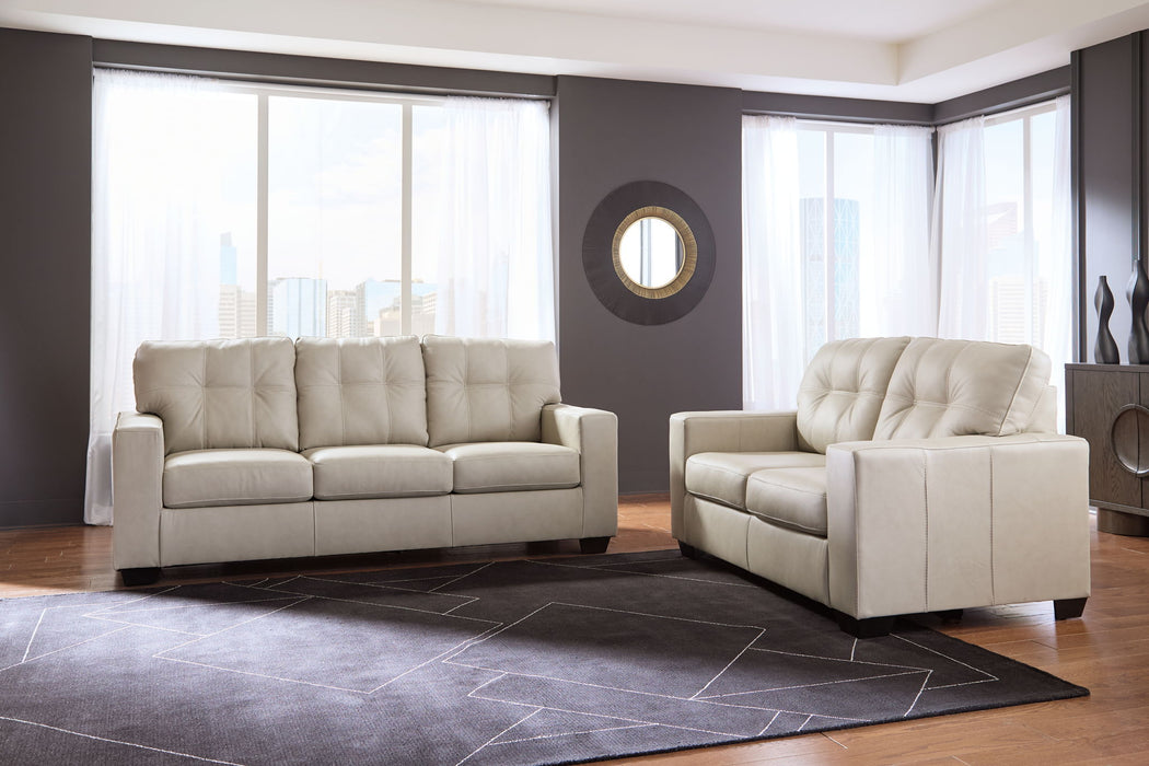 Santorine - Living Room Set – Stationary Chair & Ottoman by Signature Design by Ashley® at Furniture Wholesale Plus , Nashville furniture store