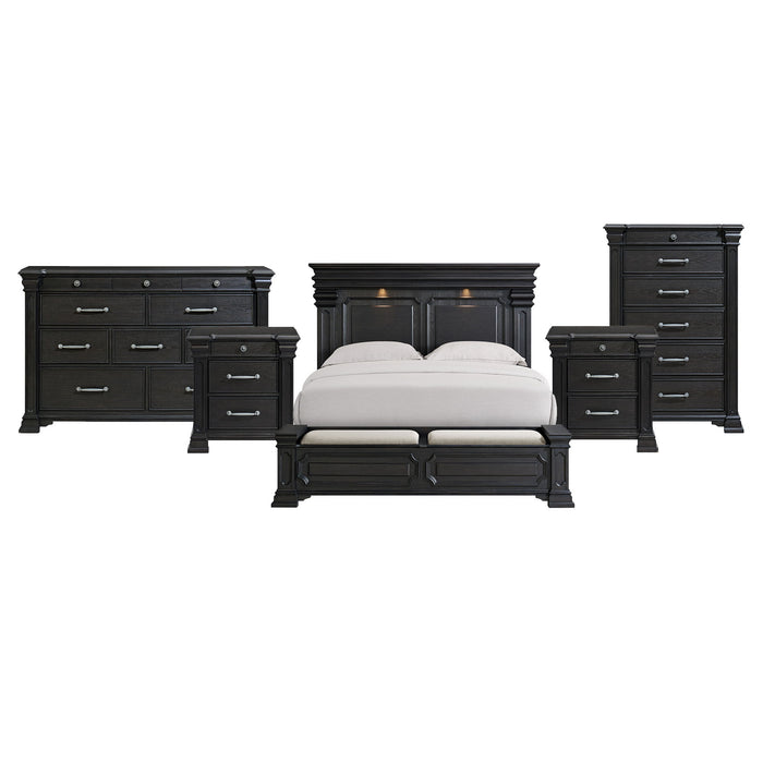 Kings Court - Storage Bedroom Set – 3 Piece Bedroom Sets by Elements International at Furniture Wholesale Plus , Nashville furniture store