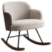 Paige - Boucle Upholstered Mid Back Rocking Chair - Premium Rocker Chairs from Coaster Fine Furniture - Just $319! Shop now at Furniture Wholesale Plus  We are the best furniture store in Nashville, Hendersonville, Goodlettsville, Madison, Antioch, Mount Juliet, Lebanon, Gallatin, Springfield, Murfreesboro, Franklin, Brentwood